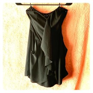 Sexy strapless romper